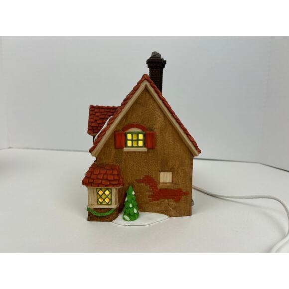 Department 56 Dickens Village The Chop Shop Lighted Building with Box - Picture 3 of 8